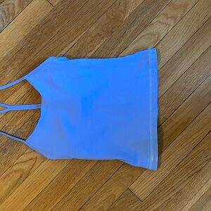 Lululemon Blue Power Y Tank